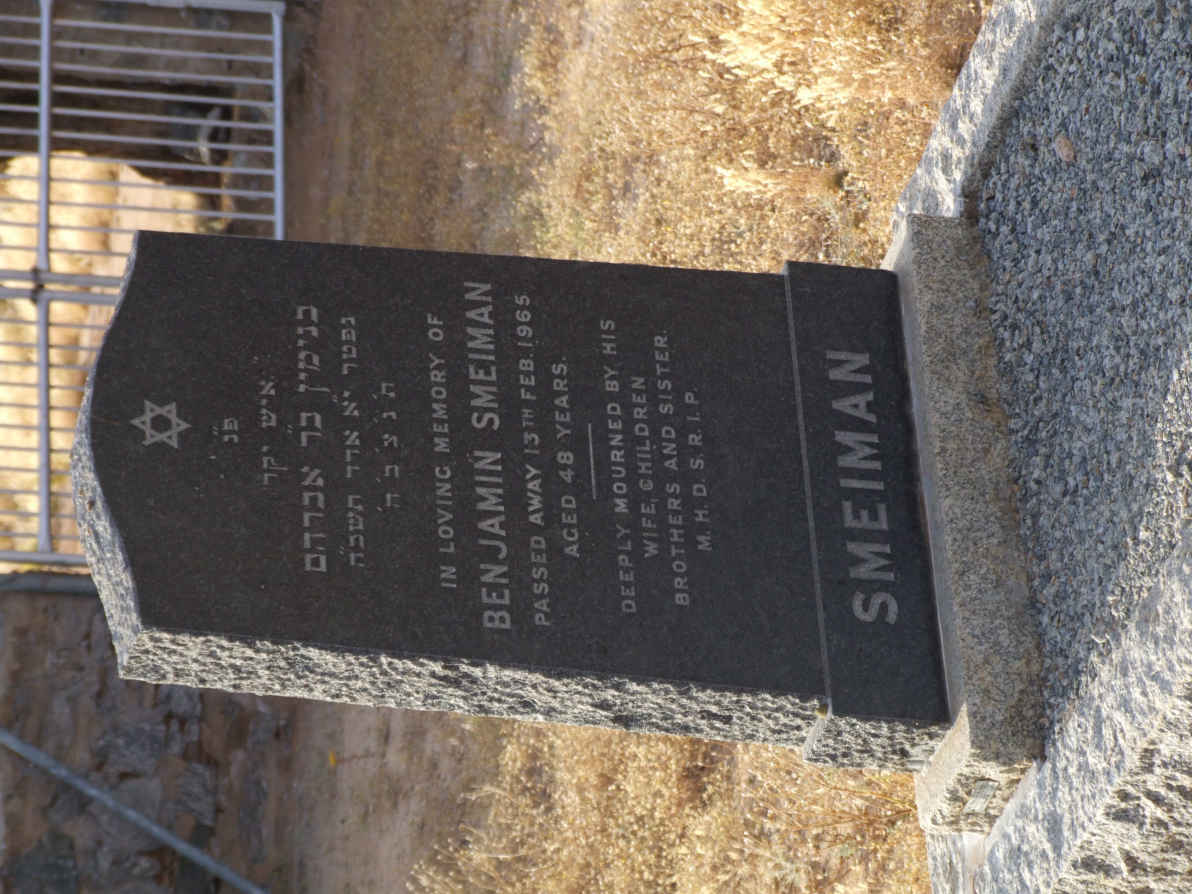 SMEIMAN Benjamin -1965