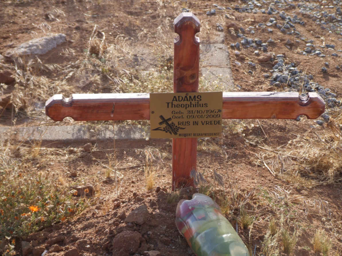 ADAMS Theophilus 1967-2009