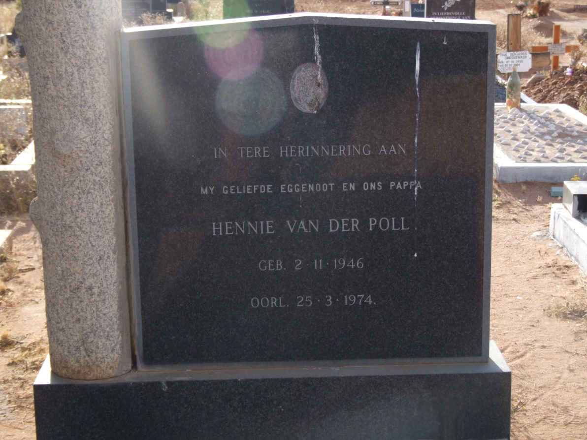 POLL Hennie, van der 1946-1974