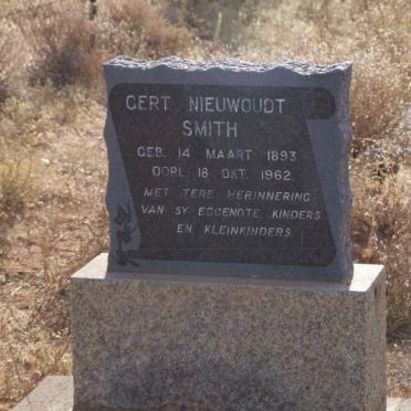 SMITH Gert Nieuwoudt 1893-1962