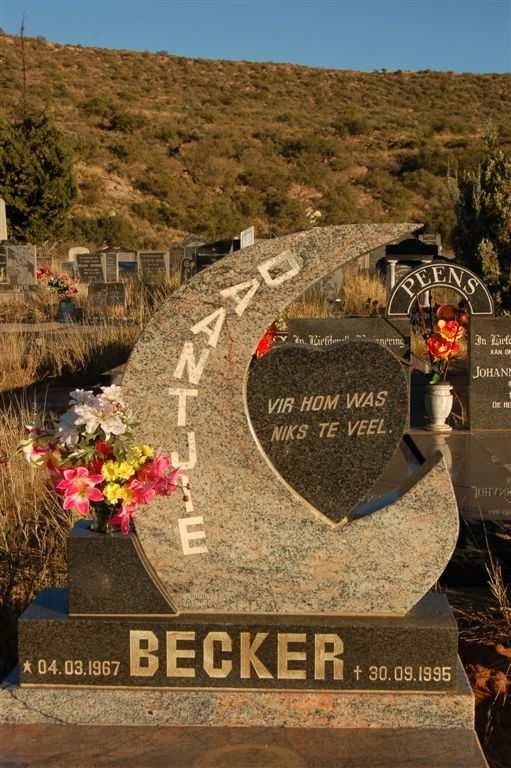 BECKER Daantjie 1967-1995