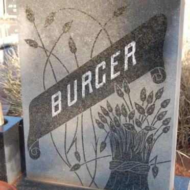 BURGER Elizabeth C.P nee JORDAAN 1909-1972