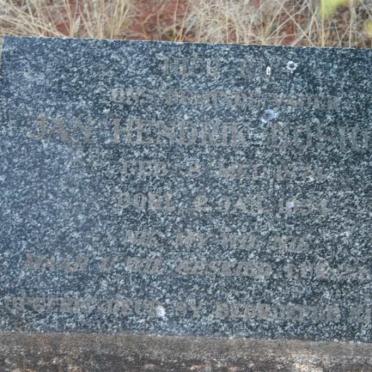 BOSHOFF Jan Hendrik 1874-1954