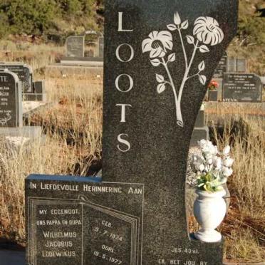 LOOTS Wilhelmus Jacobus Lodewikus 1924-1977