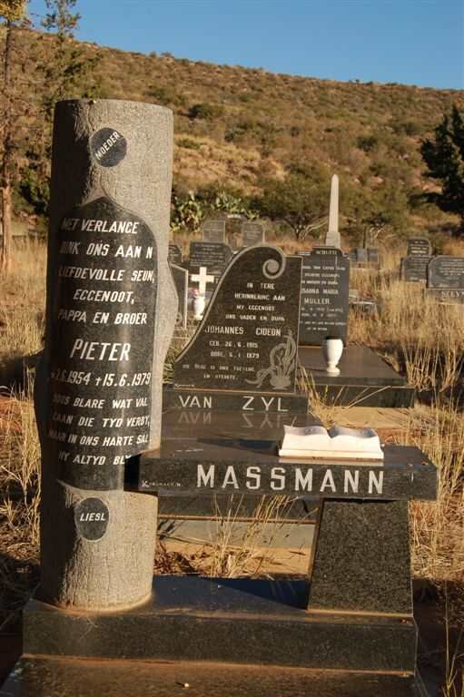 MASSMANN Pieter 1954-1979