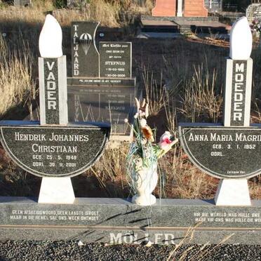 MOLLER Hendrik Johannes Christiaan 1948-2001 &amp; Anna Maria Magrietha 1952_1