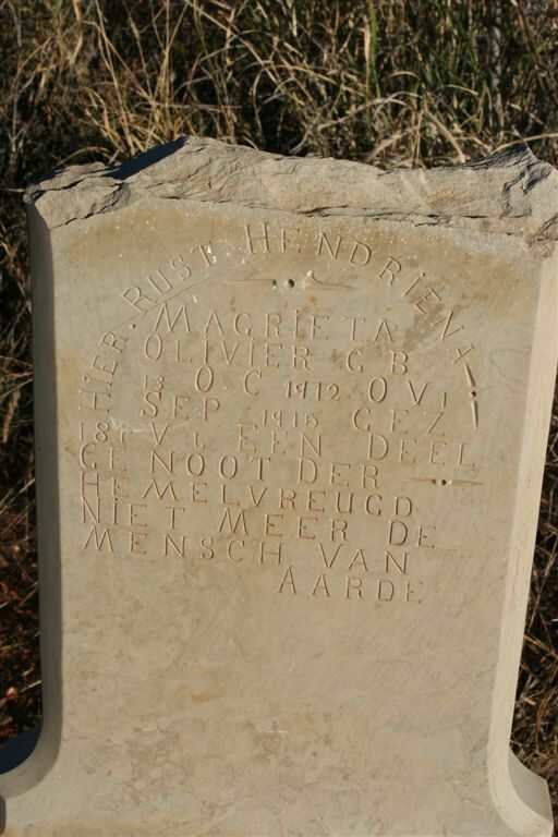 OLIVIER Magrieta 1912-1915