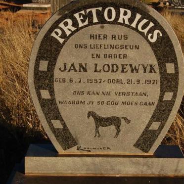 PRETORIUS Jan Lodewyk 1957-1971