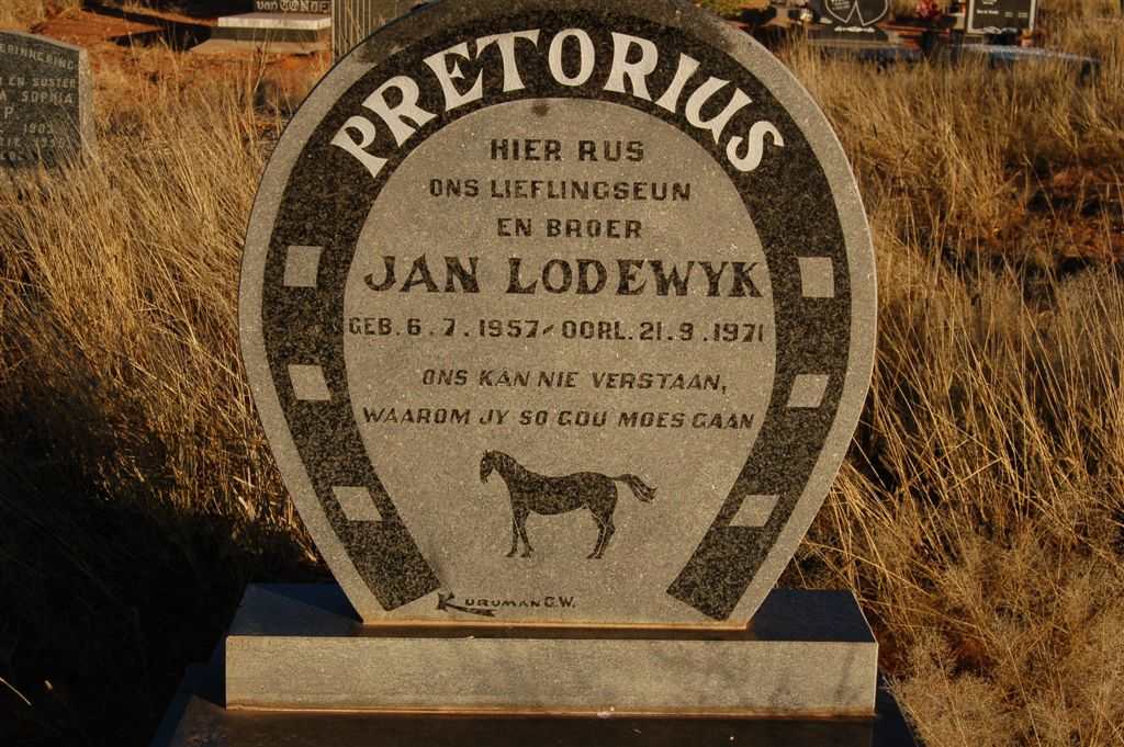 PRETORIUS Jan Lodewyk 1957-1971
