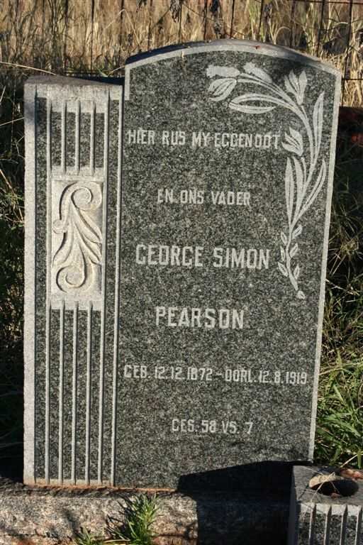 PEARSON George Simon 1872-1919_1