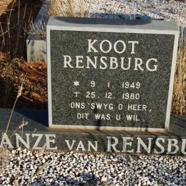 RENSBURG Koot, Janze van 1949-1980
