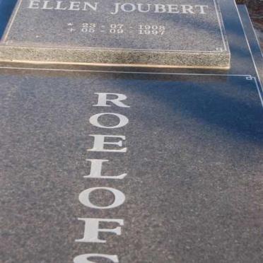 ROELOFSE Ellen Joubert 1908-1997