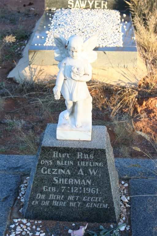 SHERMAN Gezina A.W. 1961-