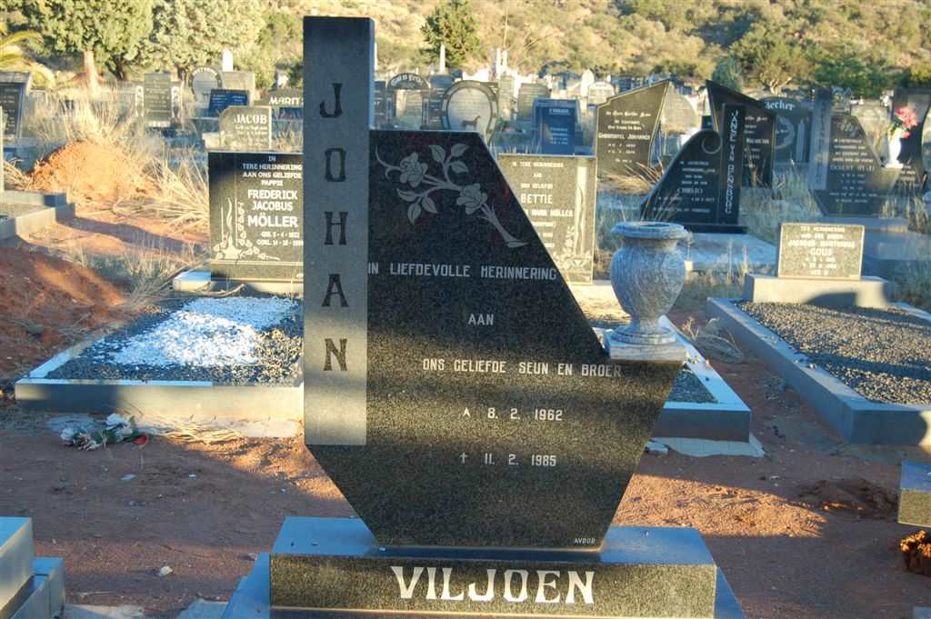 VILJOEN Johan 1982-1985