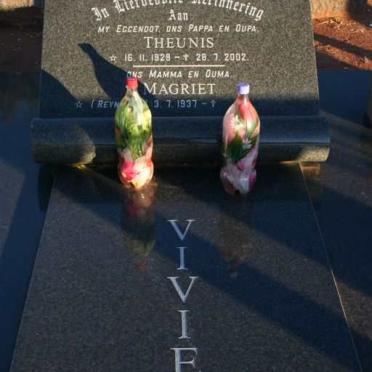VIVIERS Theunis 1928-2002 &amp; Magriet REYNECKE 1937-