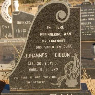 ZYL Johannes Gideon, van 1915-1979