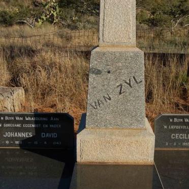 ZYL Johannes David, van 1888-1943 &amp; Cecilia Johanna 1892-1986