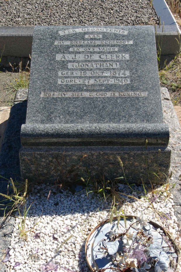 CLERK A.J., de 1874-1940