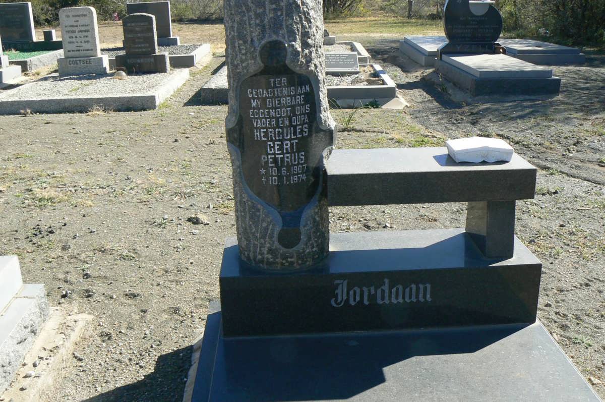 JORDAAN Hercules Gert Petrus 1907-1974