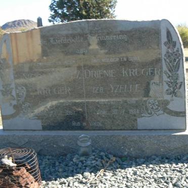 KRUGER Nicolaas J.Z. 1910-1967 &amp; Drienie YZELLE 1916-1994