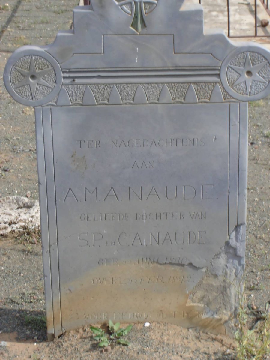 NAUDE A.M.A. 1890-1892