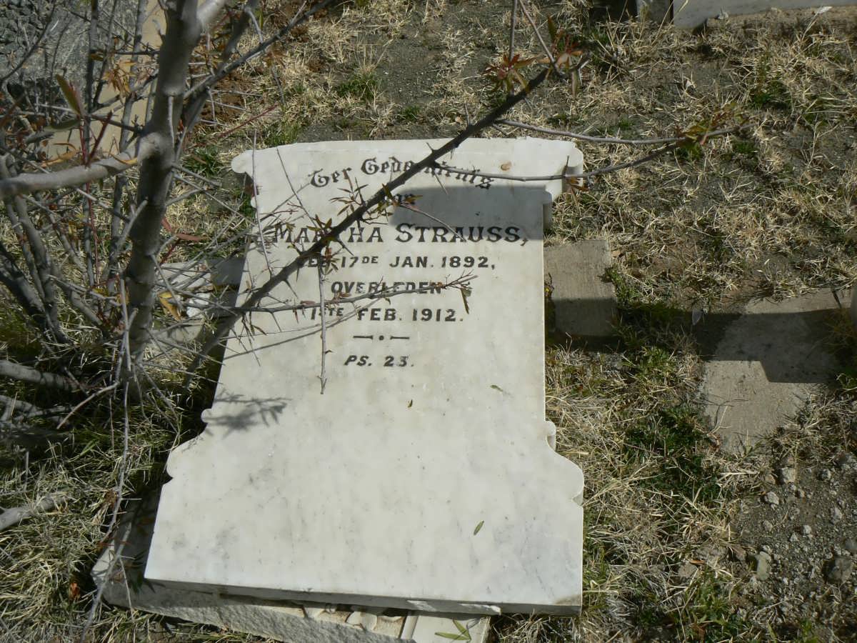 STRAUSS Martha 1892-1912