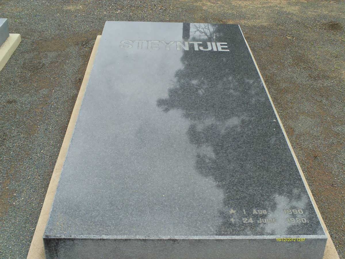 POTGIETER Steyntjie 1890-1980