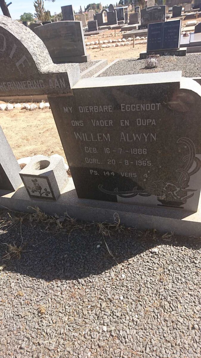 BENADIE Willem Alwyn 1886-1965 &amp; Cornelia Francina BENADIE 1891-1979