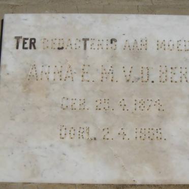 BERG Anna E.M., v.d. 1874-1955