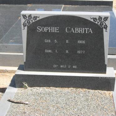 CABRITA Sophie 1906-1977