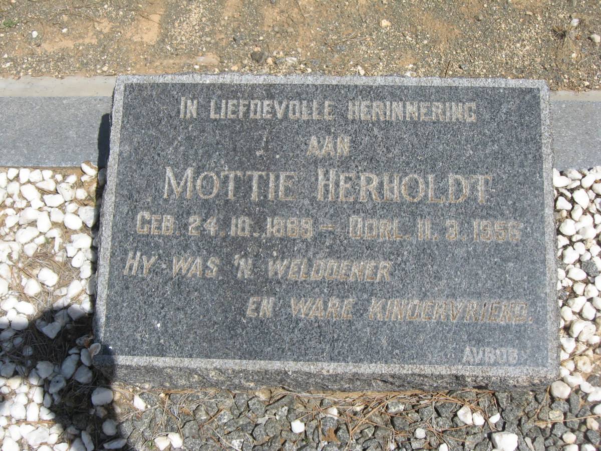 HERHOLDT Mottie 1889-1956