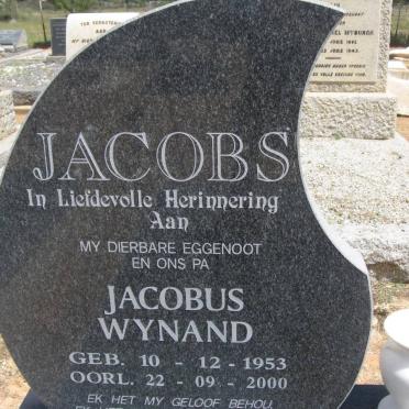 JACOBS Jacobus Wynand 1953-2000
