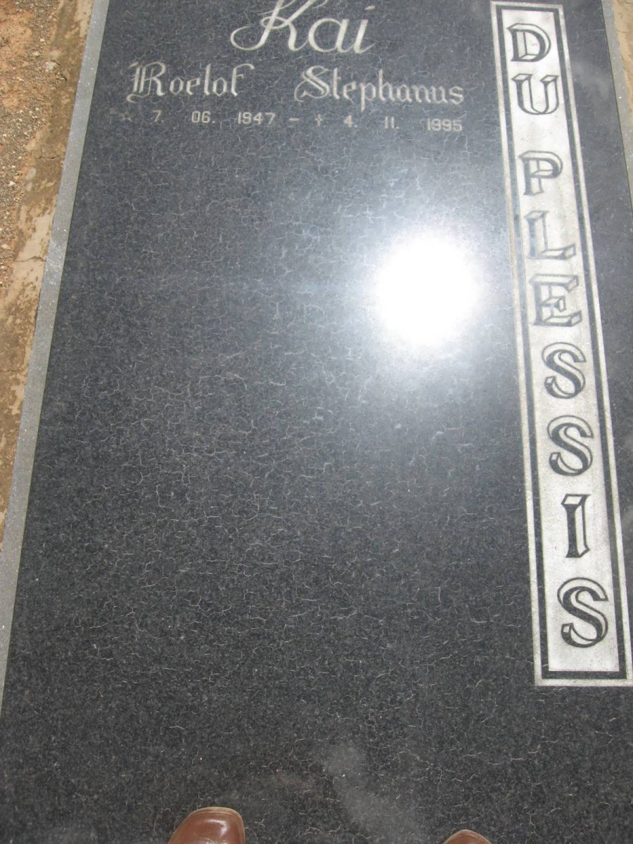 PLESSIS Roelof Stephanus, du 1947-1995