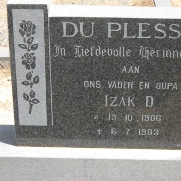PLESSIS Izak D., du 1906-1983
