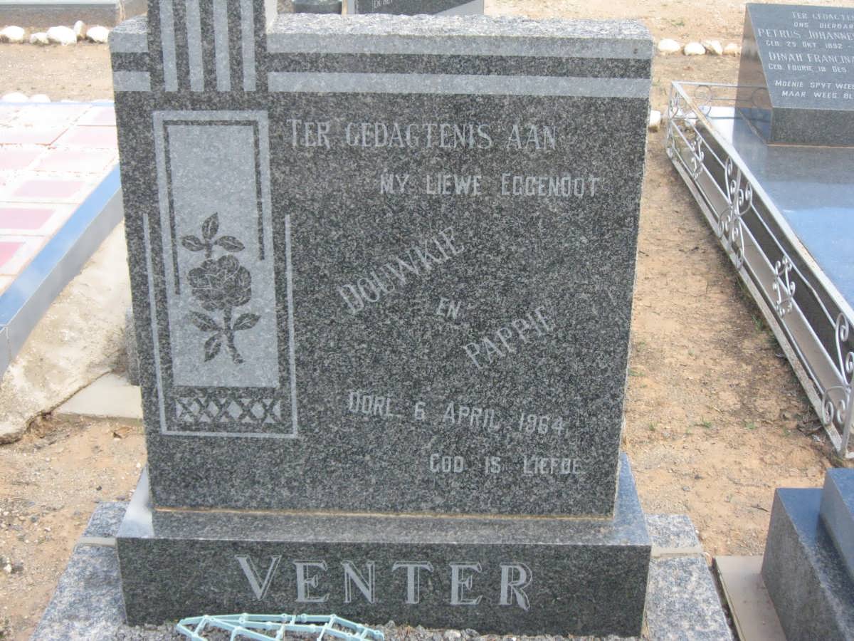 VENTER Douwkie -1964