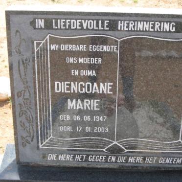? Diengoane Marie 1947-2003