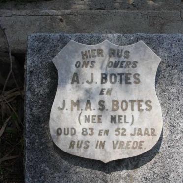BOTES A.J. &amp; J.M.A.S. Nel