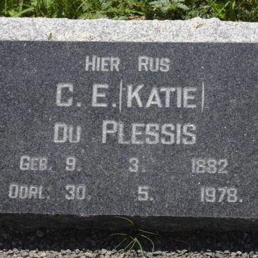 PLESSIS C.E., du 1882-1978