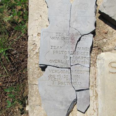 PRETORIUS Izak Johannes 18??-1908