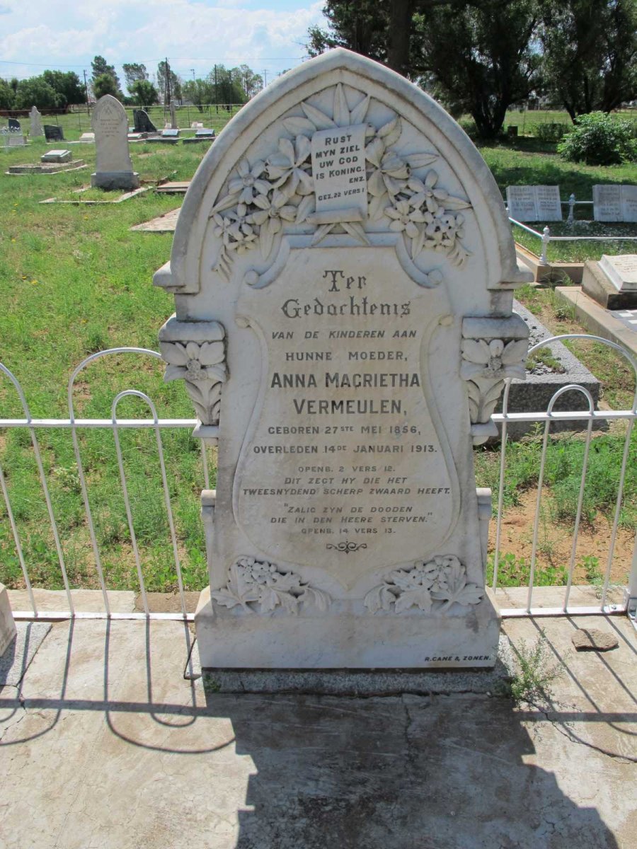 VERMEULEN Anna Margrietha 1856-1913