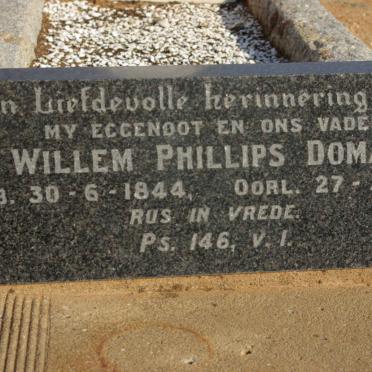 DOMAN Willem Phillips 1844-1917