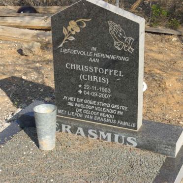 ERASMUS Chrisstoffel 1963-2007