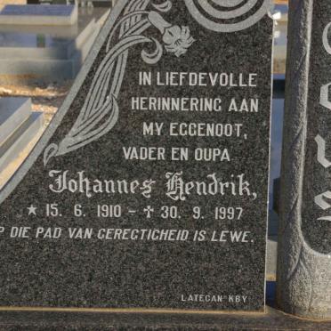 GOUS Johannes Hendrik 1910-1997