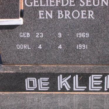 KLERK Pierre, de 1969-1991