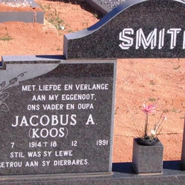 SMITH Jacobus A. 1914-1991