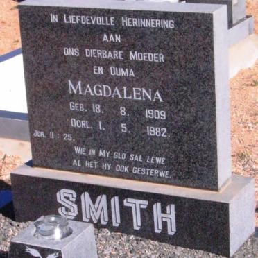 SMITH Magdalena 1909-1982