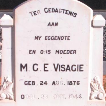 VISAGIE M.C.E. 1876-1944
