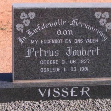 VISSER Petrus Joubert 1937-1991