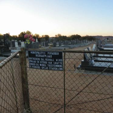 Northern Cape, POFADDER, Main cemetery