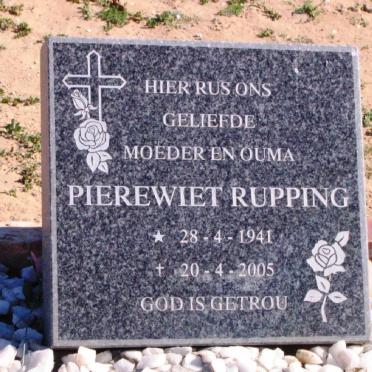 RUPPING Pierewiet 1941-2005